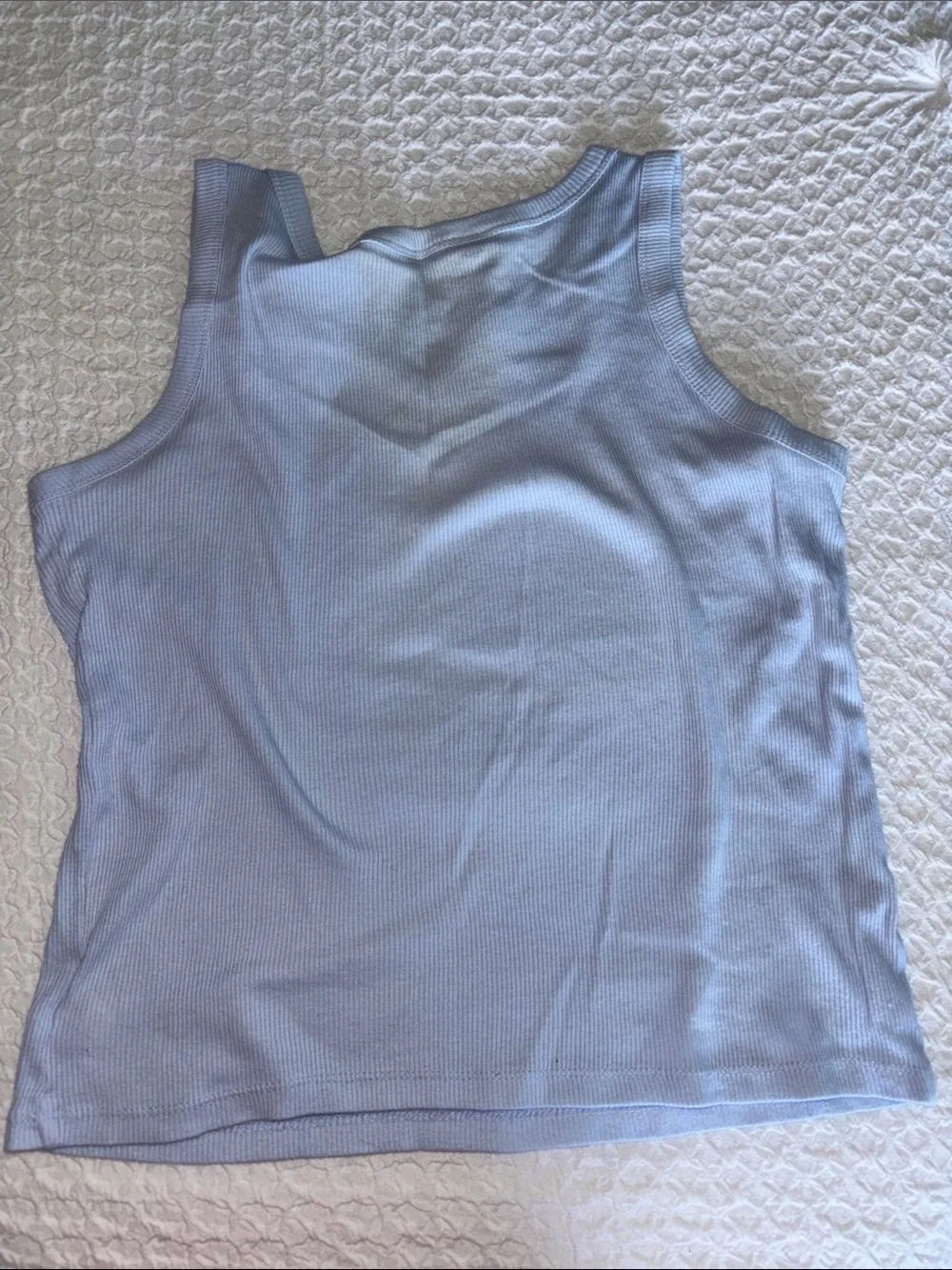 GAP Light Blue Ribbed Tank